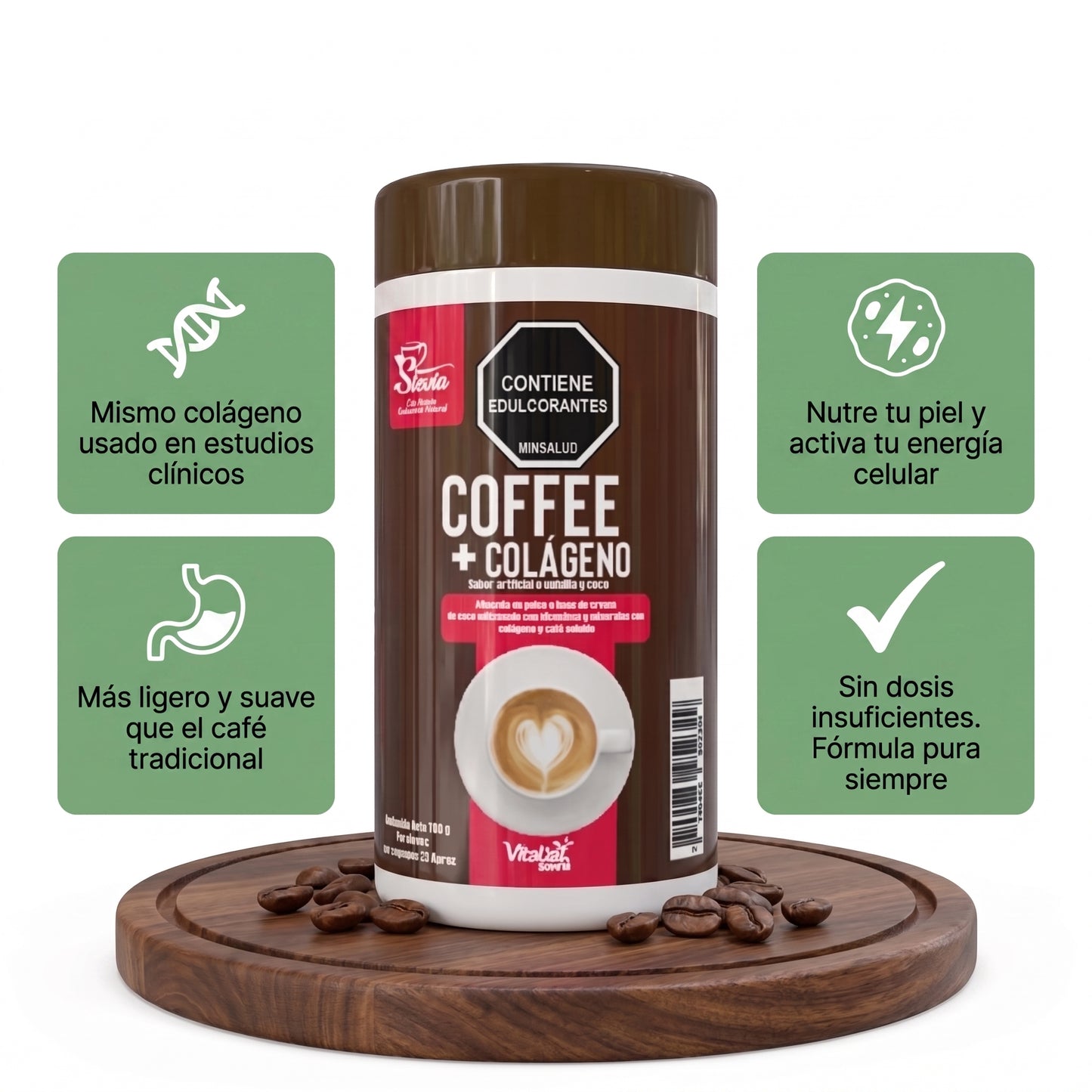 Coffee + Colageno
